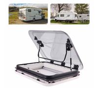 Roof Vent Skylight Window for Motorhome Caravan Camper - Durable Roof Hatch with LED Lighting for Ventilation and Natural Light