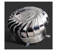 Roof Vent,Stainless Steel Large Diameter, Extra Thick Material, Bulk Assembly, Energy Saving And Environmental Protection, Wind Turbine Drive (Size : 300)(500)