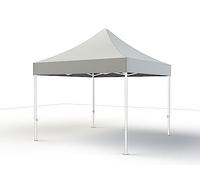 Roof White for Gazebo Pro 3 x 3 m, Polyester Cover PVC Coated, 300 g/m² in White