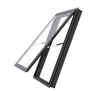 Roof Window and Skylight Basement Daylighting Door Multi-Angle Roof Viewing Aluminium Window Customized (600mm*800mm/Hole Size,Manual Version)