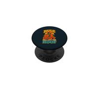 Roofer Don't Fall Jobsite Roof Crew Roofing PopSockets Adhesive PopGrip