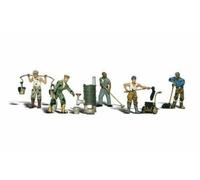 Roofers - N Scale (8 pieces) Woodland scenics A2128