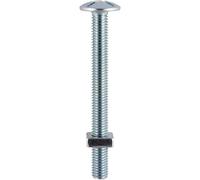 TIMCO Roofing Bolts with Square Nuts Zinc - 08120RB - Pack of 50- you get 2