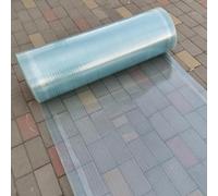 Roofing Sheet,DIY Replacement Glassfiber Clear Daylighting Panels,Sunshine Board Rainproof Insulation for Greenhouse Canopy,Cold Frame Cladding(2 x 65.6ft)