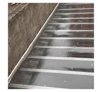 Roofing Sheets, 1mm Impact Resistance Polycarbonate Solid Sheet for Carport, Balcony, Customizable(0.8x9m/2.62x29.52ft)