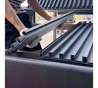 Roofing Sheets 2.6-6.6 Ft Long Corrugated Roofing Panels, Thickened Aluminum Roof Cladding Board/Waterproof Tiles(1m/3.3ft)