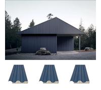 Roofing Sheets Outdoor DIY Shed Metal Siding Panels, Waterproof Heavy Duty Polycarbonate Roofing Covers(L 1.3m/4.3ft)