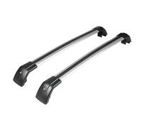 Rooftop Cargo Carrier 2PCS Black And Silver Cross Bar Ajustable Roof Rail Rack Lockable Cargo Bars For Toyota For Crown Signia 2025