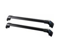 Rooftop Cargo Carrier 2Pcs Cross Bar Ajustable For KIA For Carnival 2015-2021 YP Roof Rail Rack Lockable Cargo Bars Black(Black)