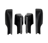 Rooftop Cargo Carrier 4pcs Roof Rack Rail End Cap Luggage Car Replacement Accseeories Black For Toyota For RAV4 XA20 2001 2002 2003 2004 2005