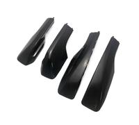 Rooftop Cargo Carrier 4Pcs/set Roof Rack Shell Protective Cover For Toyota For RAV4 XA30 2006-2012 Front Rear Black Luggage Bar Rail End
