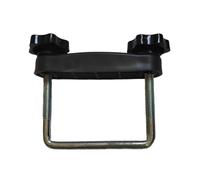 Rooftop Cargo Carrier Rack Bolts - U-Bolt Mounting Hardware With Lock Nuts | Heavy-Duty Metal Brackets And Clamps Kit For Vehicle Roof Box, Car Top Storage, Van Luggage, And Attachments