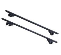 Rooftop Cargo For Hyundai For Santa For Fe 2014-2018 2PCs Black Roof Racks Crossbars Cross Bars With Roof Rails Aluminum