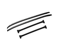 Rooftop Luggage Holder For Toyota For Highlander For Kluger 2020-2022 4PCS Roof Rail Racks Cross Bars Kit Cargo Luggage Carrier Black