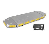 Rooftop Recovery Strobe Light Bar,28Inch Waterproof Flashing Beacon Light