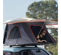 Rooftop Tent for Camping, Hard Shell Waterproof Car Tent, Pop Up Design with Telescopic Ladder, Fits SUV Truck Van, Outdoor Tent for 2 People, All Season Use