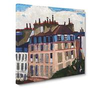 Rooftops In Paris by Henry Lyman Sayen Canvas Print | Gallery Wrapped 30mm Frame Wall Art | 14x14 inches | Ready to Hang | Classic Picture | Living Room Bedroom Lounge Office