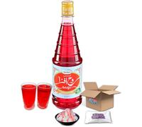 Rooh Afza Drink Rose Syrup | For Drinks Or Desert Recipes | 1 X 800ML Bottle Boxed Treatz