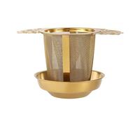 Rooibos Tea Strainer - 2.76x4.45 Inch Stainless Steel Tea Strainer, Loose Leaf Coffee Infuser, Extra Fine Mesh Collar | for Teapots, Cups and Loose Leaves for Macerating de