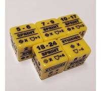 Rook Robot 5X Battletech Alpha Strike Sprint Movement and Stunned Modifier Dice