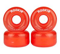 Rookie Disco Quad Wheels 4 Pack 58mm (Clear Red)