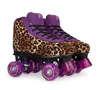 Rookie Skates Harmony Complete Quad Roller Skates, Leopard Print (UK6)