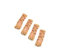 ROOKSTA Table Leg Floor Protectors 12Pcs Cute Cat Paw Furniture Socks Knitted Chair Leg Covers Floor Protectors Non Slip Table Booties Pads Fit Square Round Feet(Type 4)