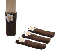 ROOKSTA Table Leg Floor Protectors 24Pcs Furniture Socks Chair Elastic Knitted Socks Non Slip Chair Leg Feet Covers Pads Table Feet Cap Furniture Booties For Floor(09-24 Pcs)