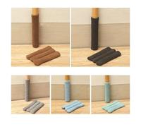 ROOKSTA Table Leg Floor Protectors 8Pcs/set Floor Protector Chair Leg Sock Cute Anti-Noise Elastic Table Foot Cover Knitting Non-Slip Protective Case(Blue)