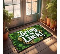 Room Accessories For Teen Boys Embrace Luck: Celebrate Good Fortune With Style! Doormat Large Outdoor Rug Funny Front Door Mat Outdoor(65X90CM)