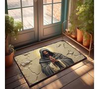Room Accessories For Teen Boys Prayer In The Desert: A Spiritual Journey Doormat Large Outdoor Rug Funny Front Door Mat Outdoor(40X60CM)