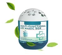 Room Air Cleaner Box, 120 g, Automatic, Natural, Long-Lasting, Air Freshener Box for Dust Collection, Against Pet Odours in the Office, Car, Living Room, Bedroom and