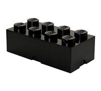 8-Stud Storage Brick - Black