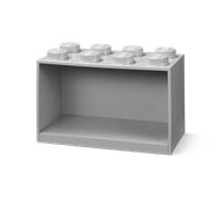 Room Copenhagen - LEGO® Brick Shelf 8 Knobs, Grey - Grey