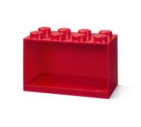 Room Copenhagen - LEGO® Brick Shelf 8 Knobs, Red - Red