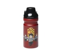 Room Copenhagen LEGO Harry Potter Gryffindor Drinking Bottle - 390 ml, Durable PP/Silicone - Fun and Practical Kids Water Bottle with Covered Spout, Sports Water Bottle