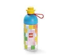 Room Copenhagen LEGO Hydration Bottle, Kids Drinks Bottle, 500ml Transparent Iconic, Water Bottle, Drinking Bottle for Toddlers, Dishwasher Safe, Reusable Sports Bottle