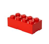 LEGO® snack box 100 x 200 x 75 mm - red