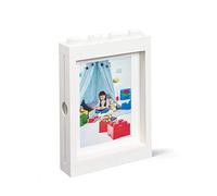 Room Copenhagen Lego Picture Frame - Stackable, Tabletop or Wall Display Photo Frame, Fits 5 x 7 in Photos, White