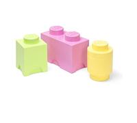 LEGO® Storage boxes Multi-Pack 3 pcs - pastel