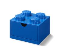 Room Copenhagen - LEGO® Storage With Drawer 4 Knobs, Blue - Blue