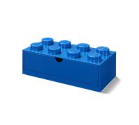 Room Copenhagen - LEGO® Storage With Drawer 8 Knobs, Blue - Blue