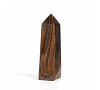 room decoration 1pc 800g-3000g Natural Tiger Eye Crystal Wands Point for feng Shui Beautiful Crystal (Color : 1pc 1000g-1200g)