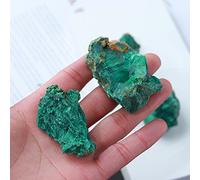 room decoration 50g/Bag Natural Green Malachite Stone Rough Crystal Clastic Rock Cube Collectible Minerals Specimen for Home Decor