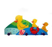 Room Decoration Coat Rack Duck BxLxH 350x65x150mm NEW Children's Room