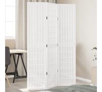 (40 x 180 cm/ 3 piece) vidaXL Room Divider Panels Office Privacy Screen Solid Wood Paulownia