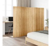 vidaXL Room Divider Bamboo 250x165cm Natural Privacy Screen Partition Blind