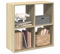 Room divider bookcase Sonoma Oak 69.5x29x69.5cm Engineered Wood Geometric 4-Cube