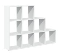 Room Divider Bookcase Storage Shelf Book Rack Bookshelf Engineered Wood vidaXL