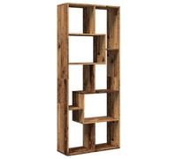 Room Divider Bookcase Storage Shelf Book Rack Bookshelf Engineered Wood vidaXL